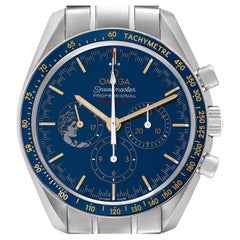Used Omega Speedmaster Moonwatch Apollo 17 LE Mens Watch 311.30.42.30.03.001 Card
