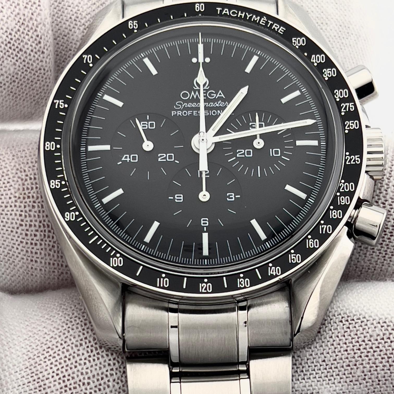 De los hombres Omega Speedmaster Moonwatch Apolo XI 30º Aniversario 3560.50 42mm Acero