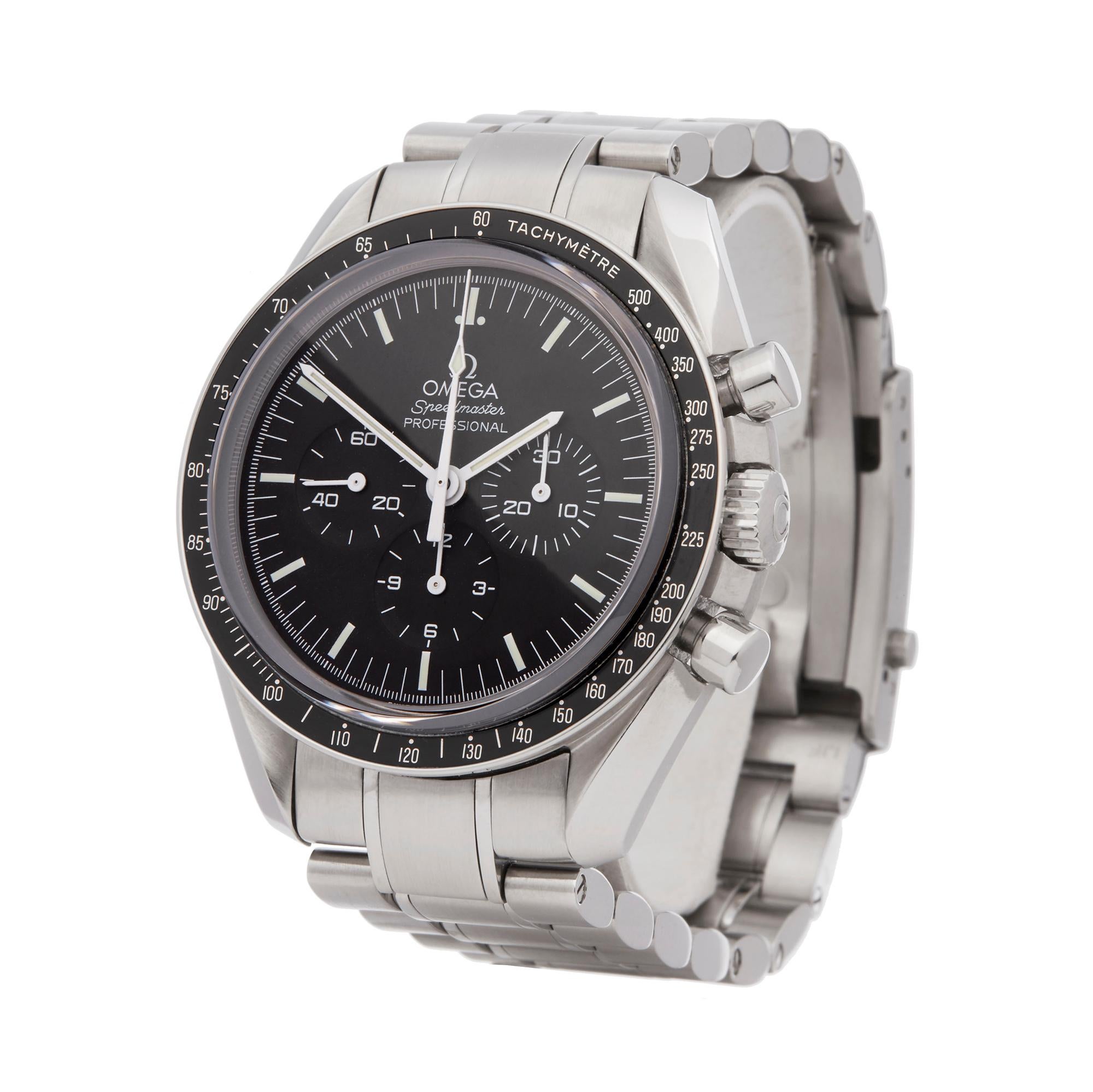 Ref: COM2180
Manufacturer: Omega
Model: Speedmaster
Model Ref: 311.30.42.30.01.006
Age: 16th July 2016
Gender: Mens
Complete With: Box, Manuals, Guarantee, Booklets, Straps, Tools, Loupe & Medallion
Dial: Black Baton
Glass: Sapphire