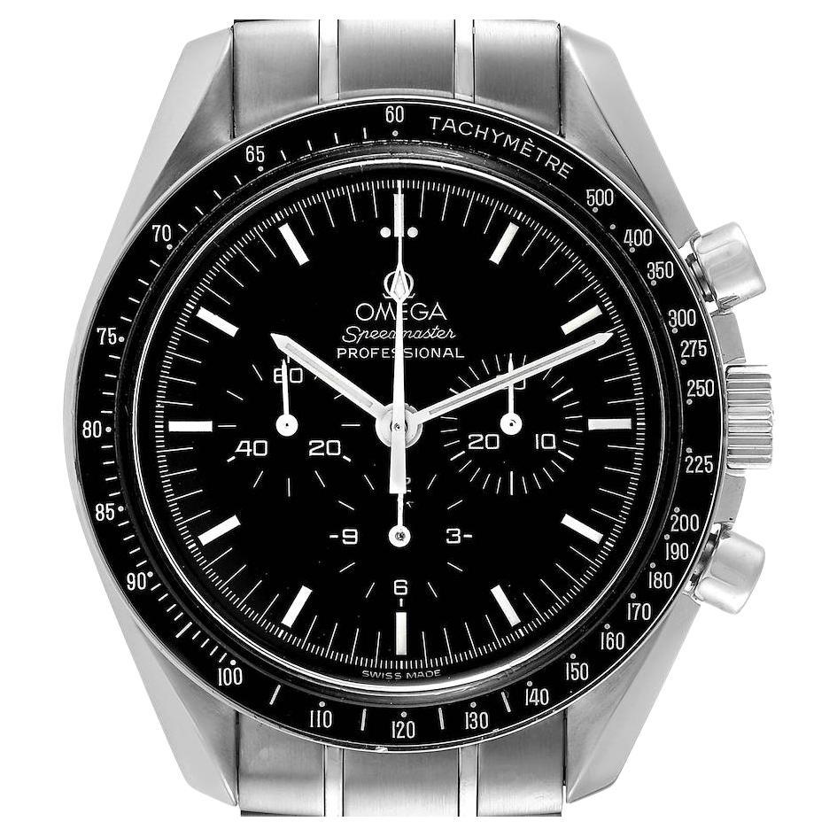 Omega Speedmaster Moonwatch Hesalite Sapphire Mens Watch 3572.50.00 Box Card