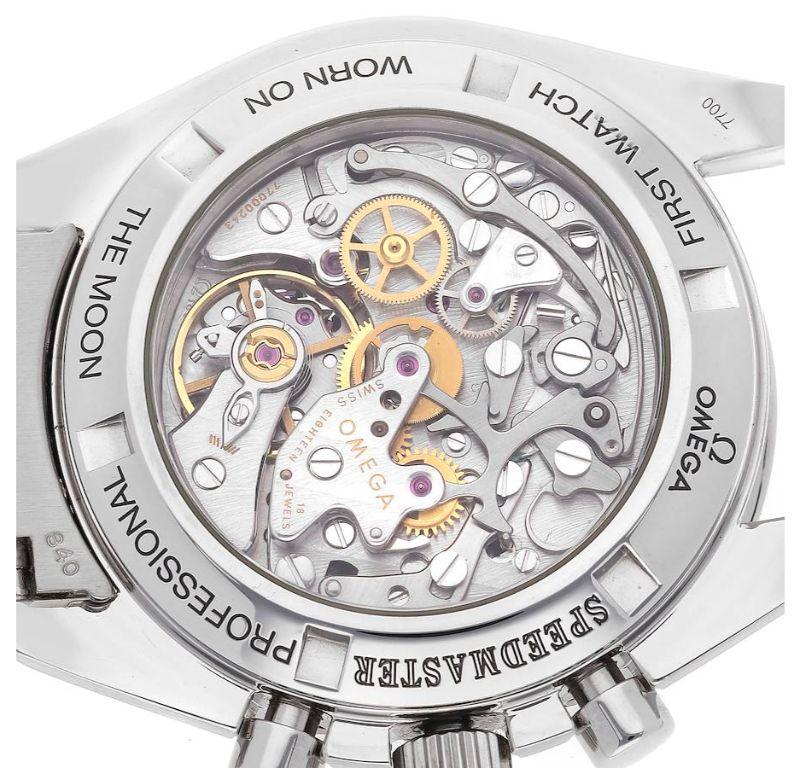 Omega Speedmaster Moonwatch Hesalite Sapphire Mens Watch 3572.50.00 1