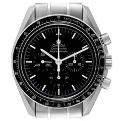 Omega Speedmaster Moonwatch Hesalite Sapphire Steel Mens Watch 3572.50.00