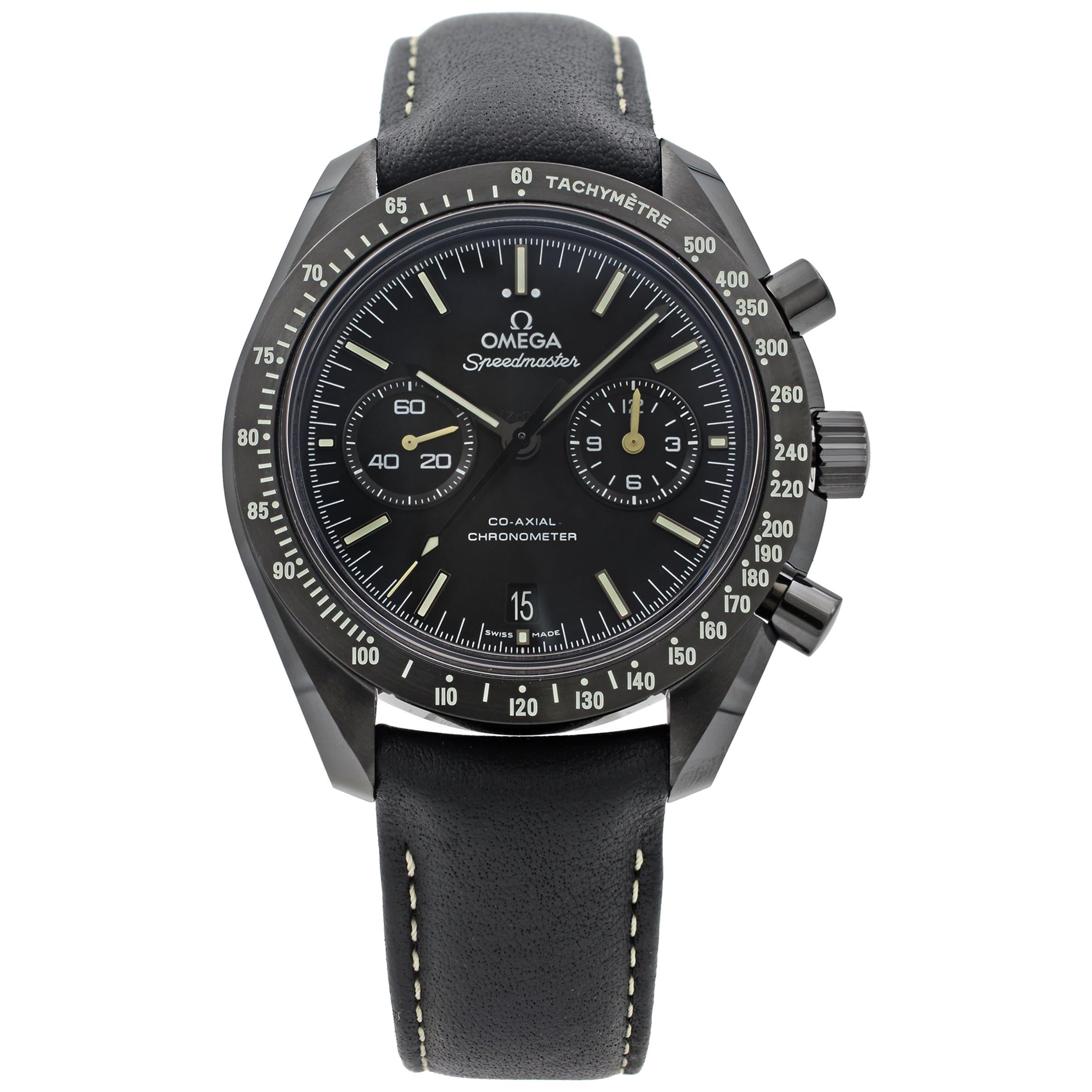 Omega Speedmaster Moonwatch Pitch Black Ceramic Men's Watch 311.92.44.51.01.004