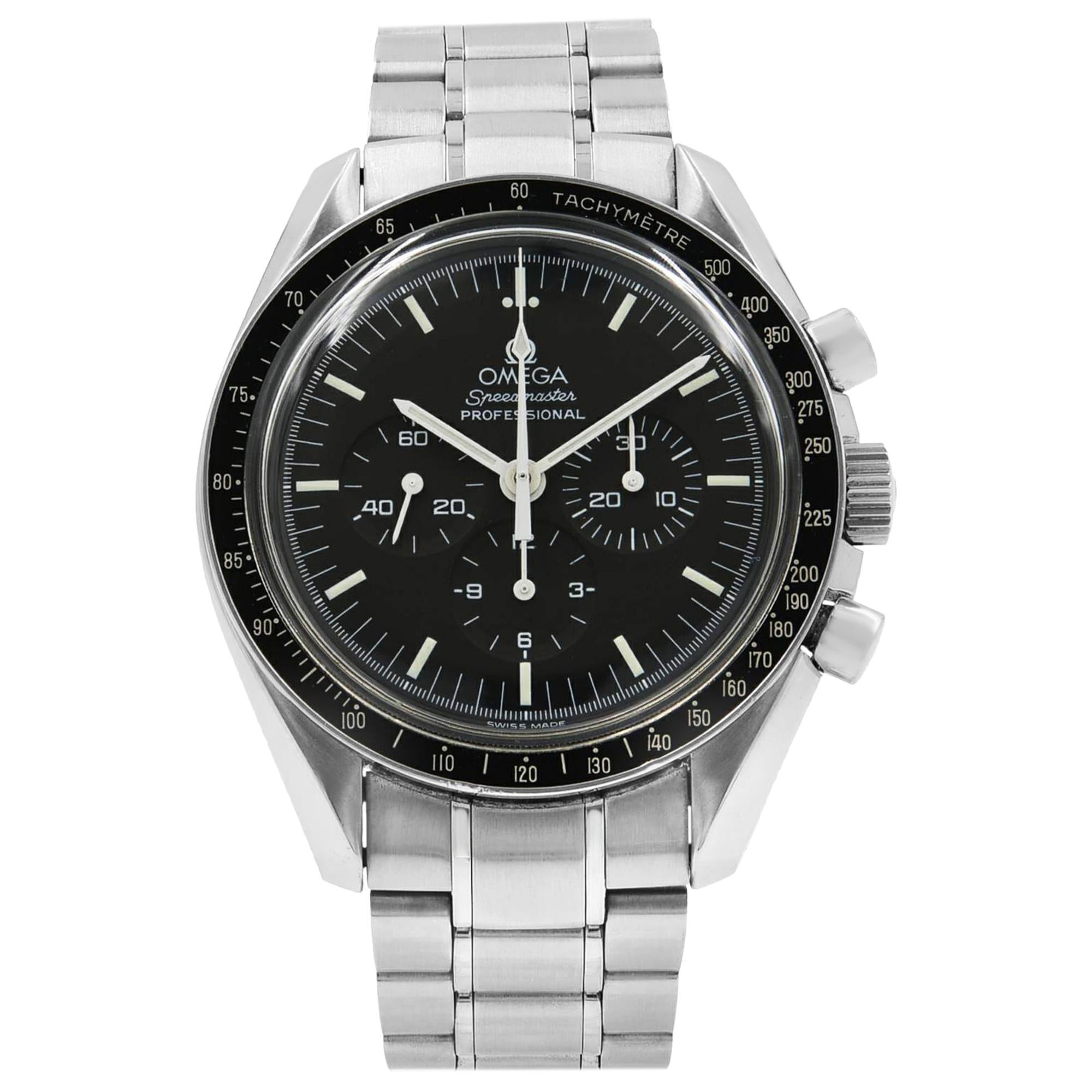 Omega Speedmaster Moonwatch Professional Steel Black Dial Mens Watch 3570.50.00