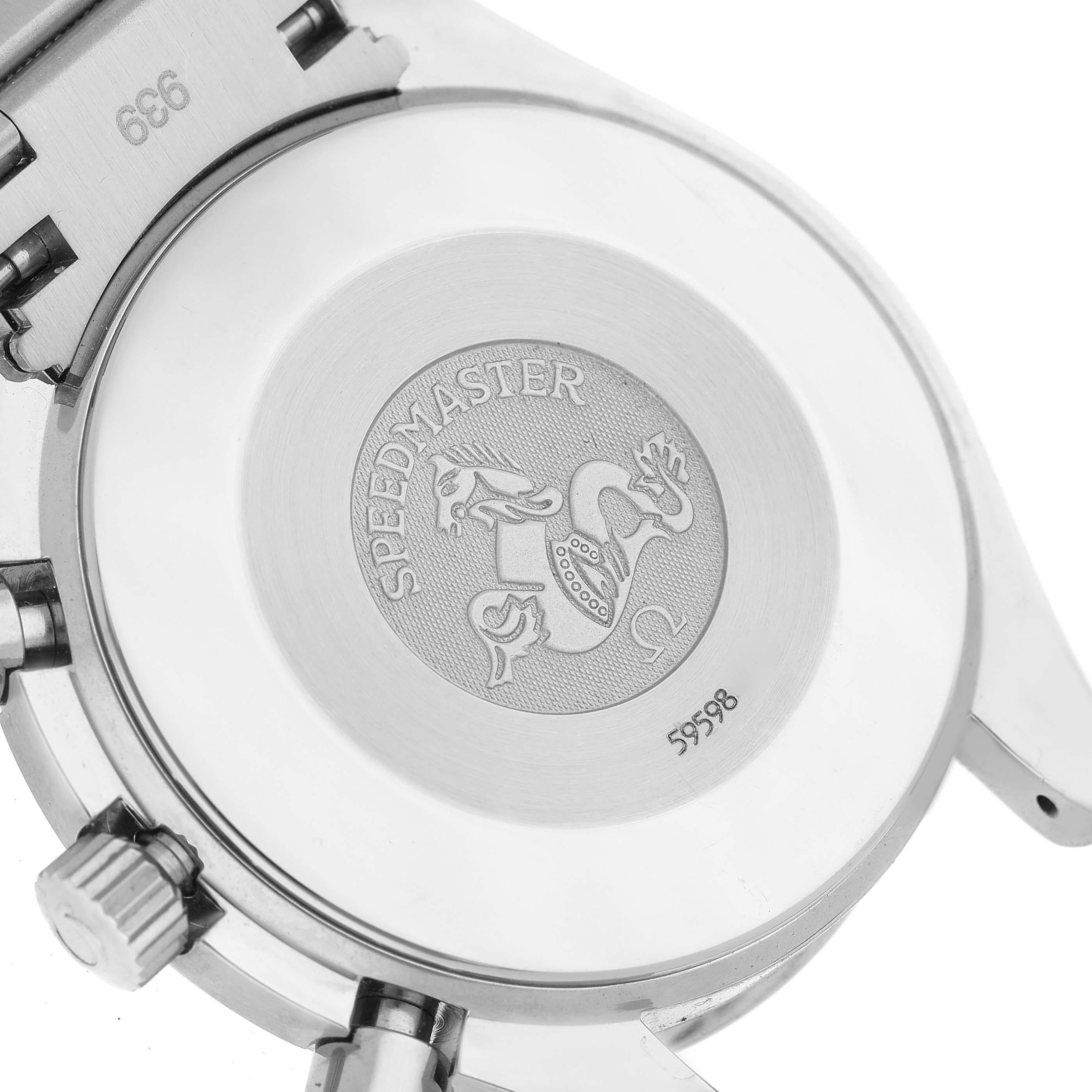 Omega Speedmaster Perlmutt Zifferblatt Stahl Herrenuhr 3534.70,00 Kartenetui 2