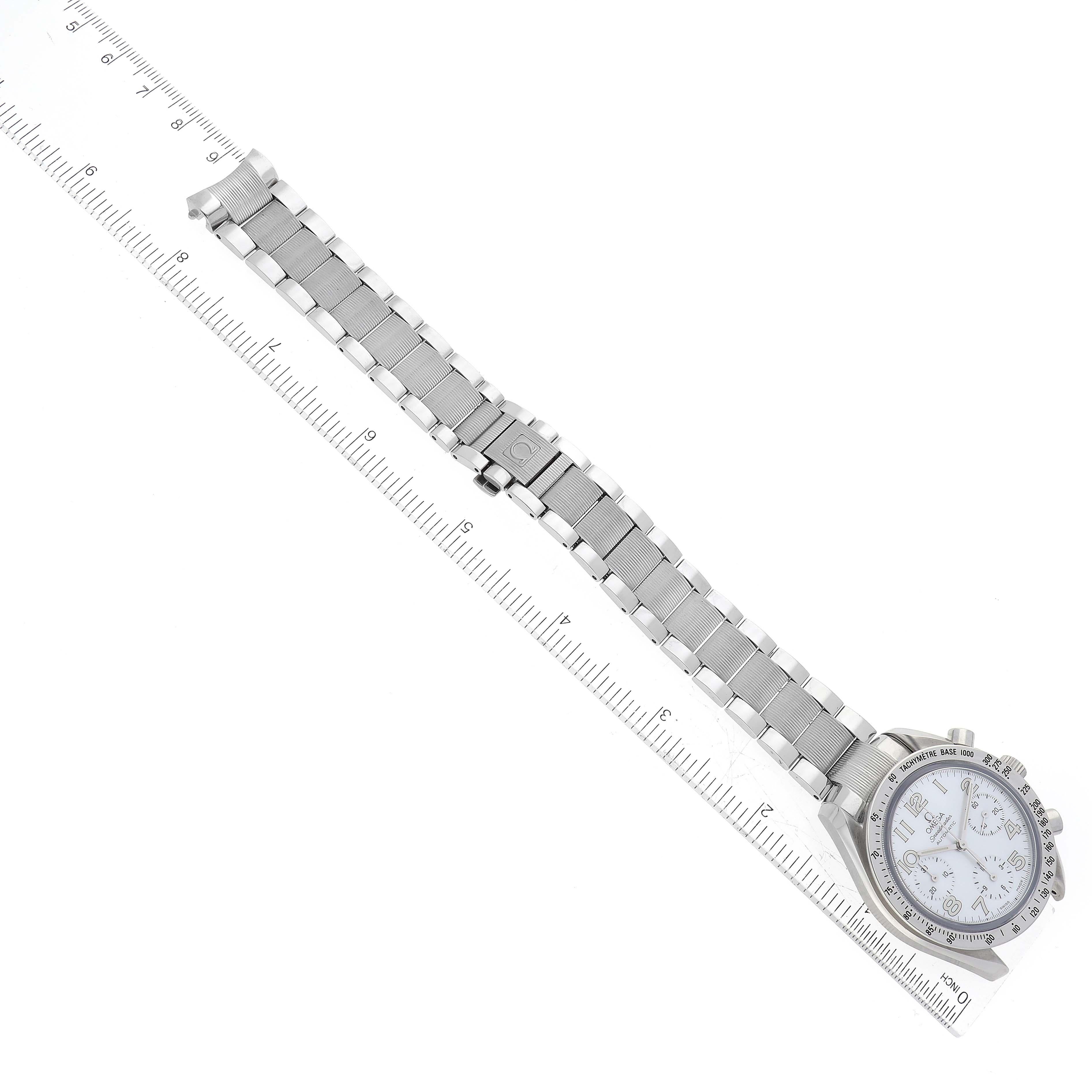 Omega Speedmaster Perlmutt Zifferblatt Stahl Herrenuhr 3534.70,00 Kartenetui 4