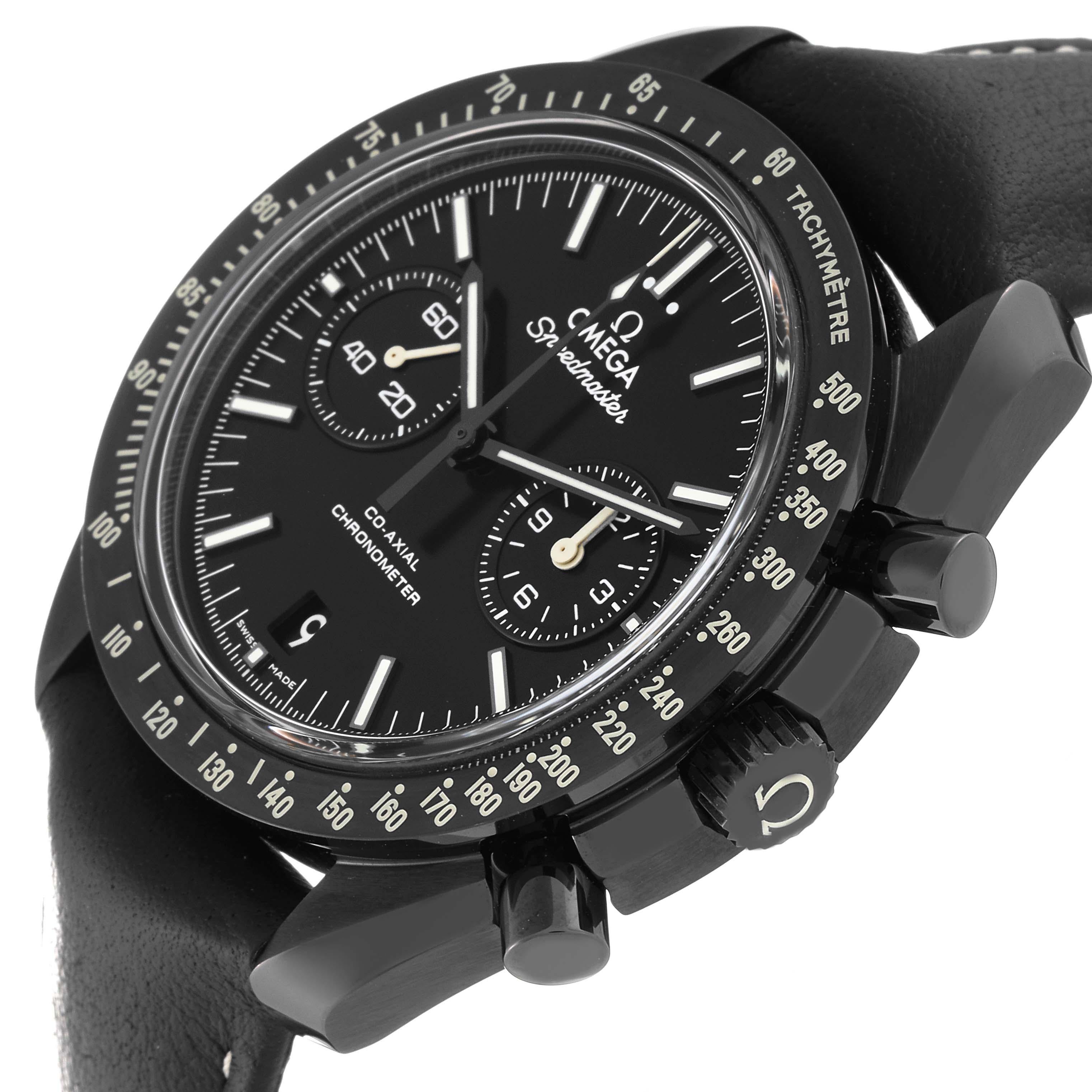 Omega Speedmaster Pitch Dark Side of the Moon Mens Watch 311.92.44.51.01.004 For Sale 4