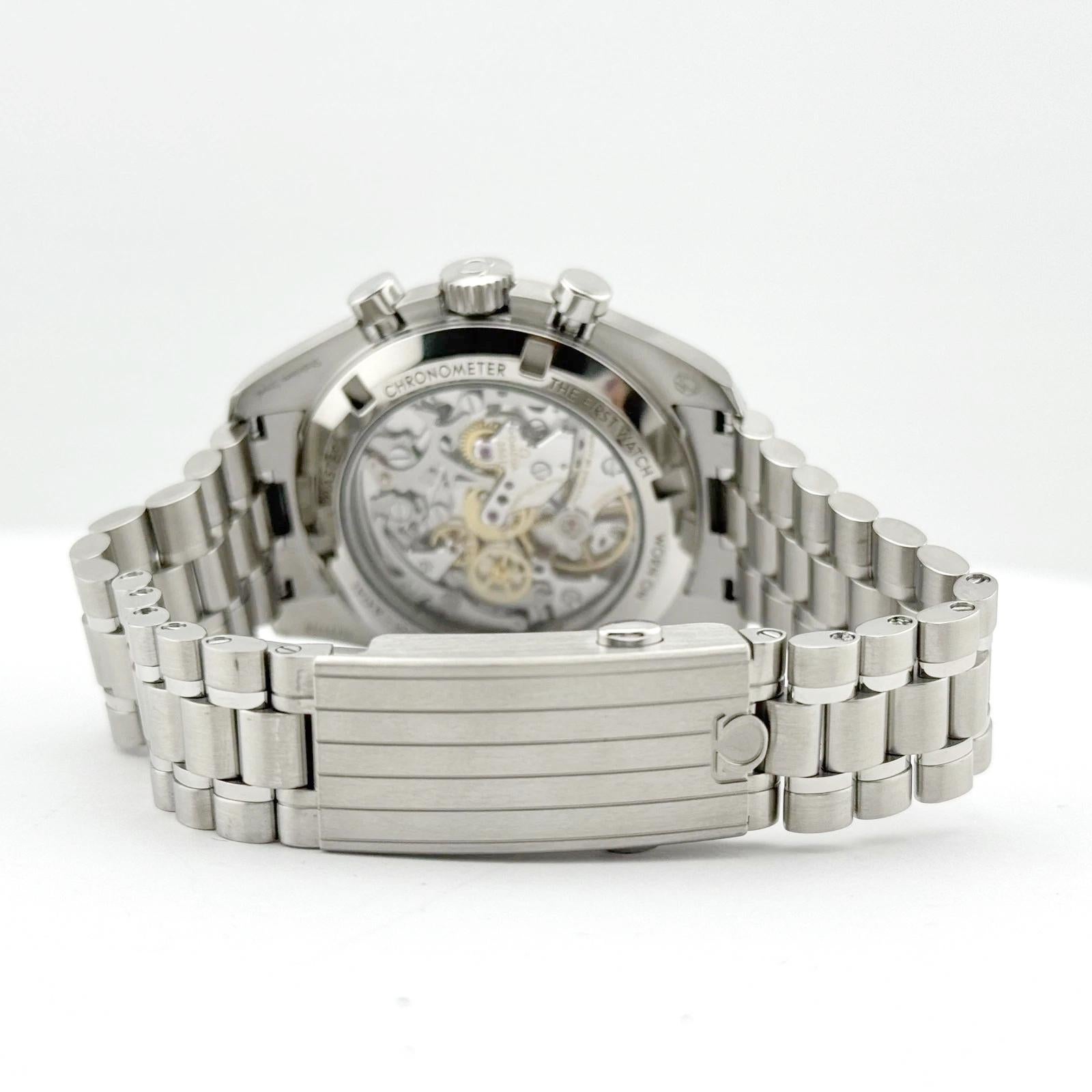 Omega Speedmaster Professional Moonwatch 310.32.42.50.01.002 42 Acier Boîte Papier en vente 3