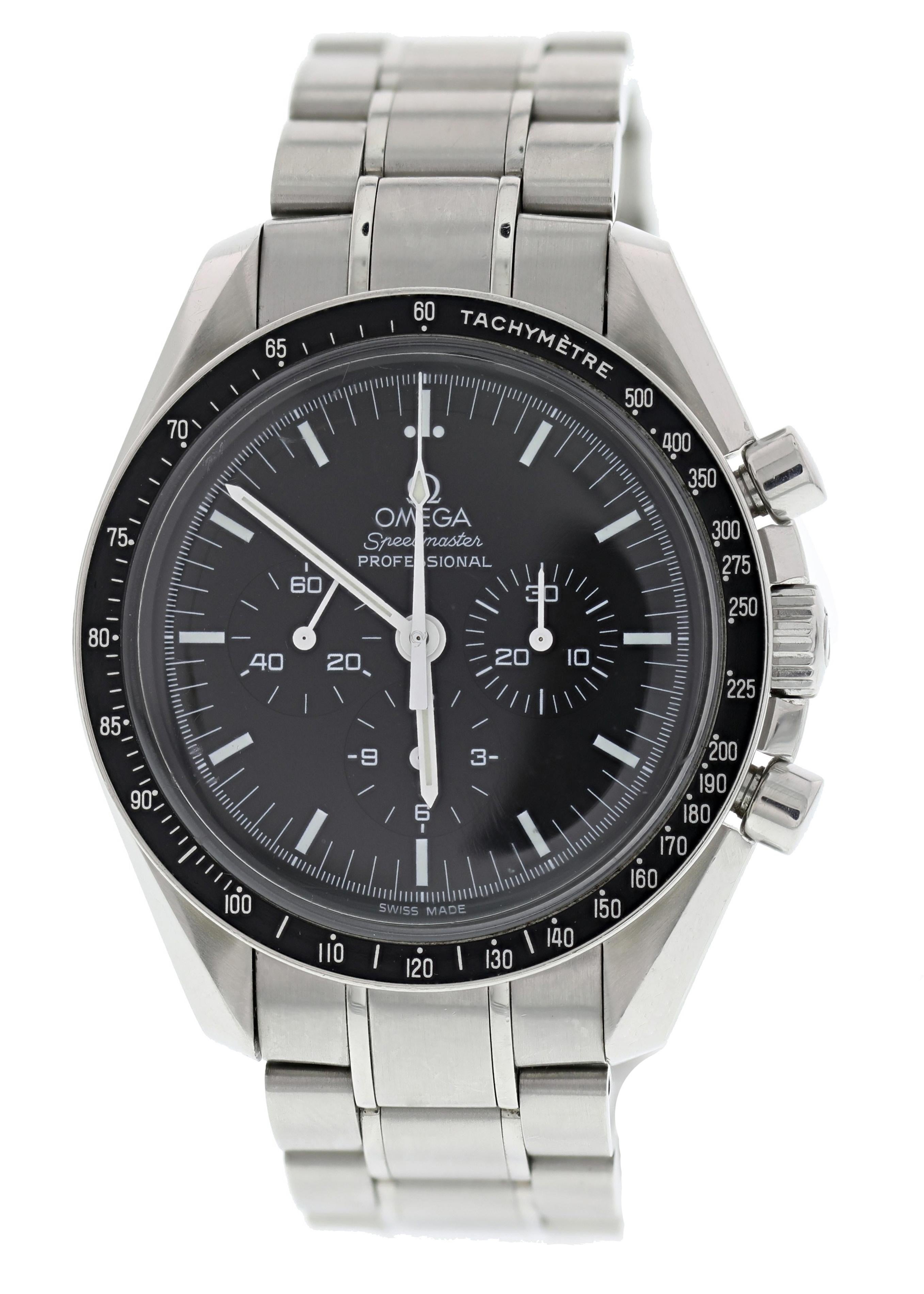 Men's Omega Speedmaster Professional Moonwatch 3570.50 Box Papers