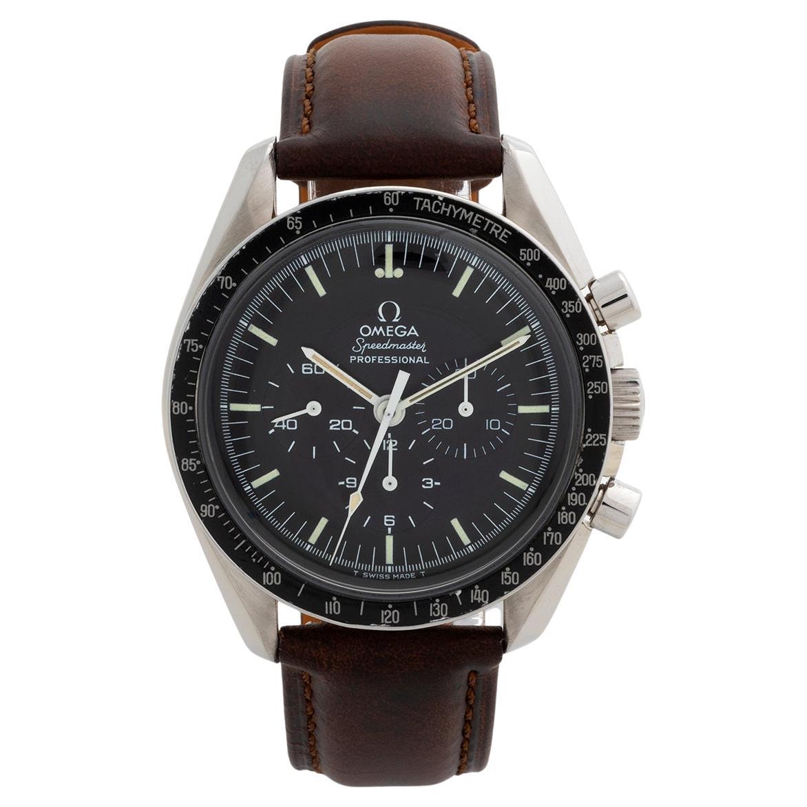 Omega Speedmaster Professional Moonwatch, 42mm Case, Black Tritium Dial, c1979