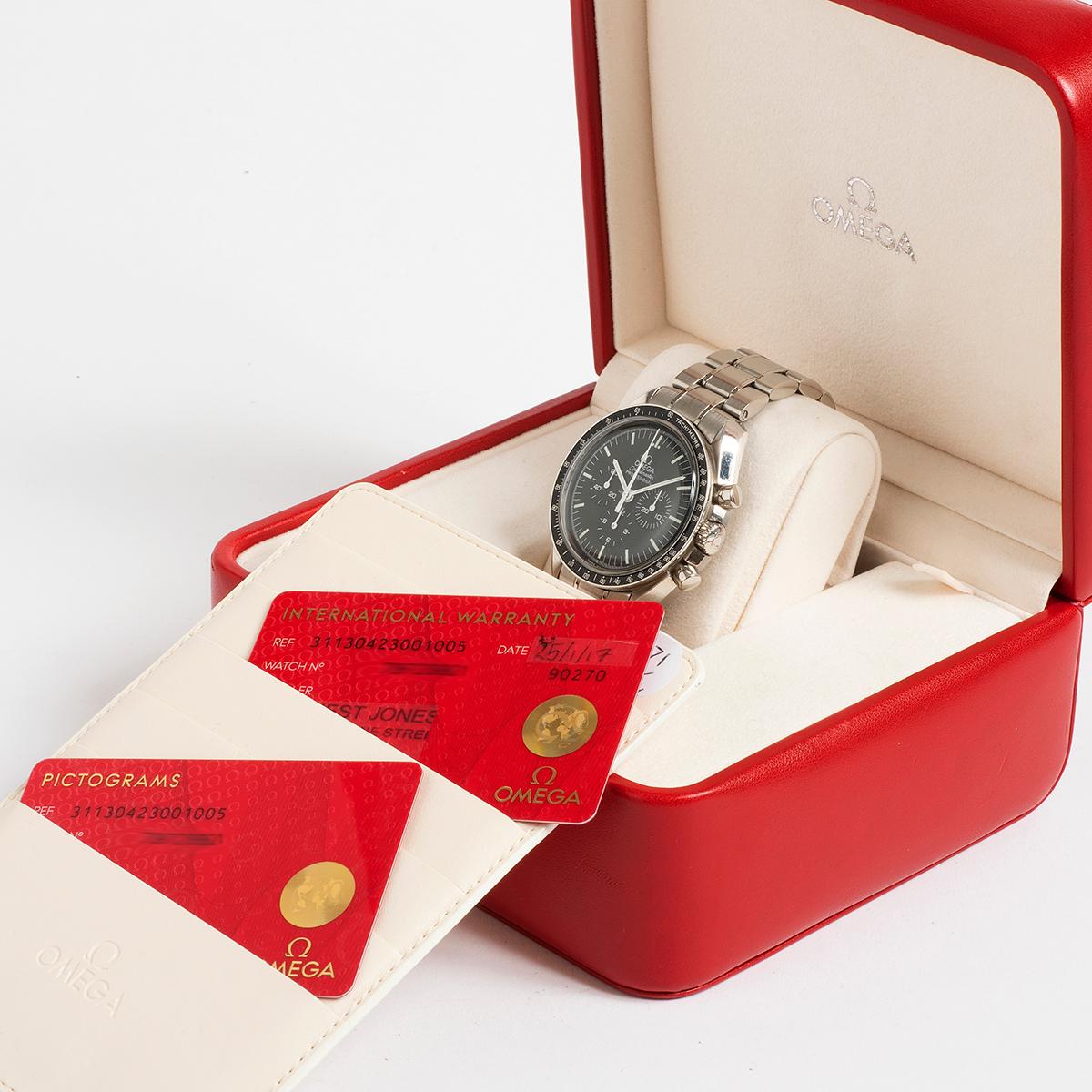 Omega Speedmaster Professional Moonwatch, (discontinued), 1861 Cal Movement 2017 In Excellent Condition In Canterbury, England