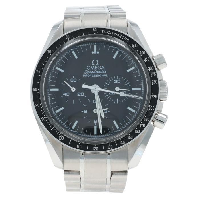 Omega Speedmaster Professional Moonwatch Men
s- Stainless Steel Manual 3570.50 For Sale