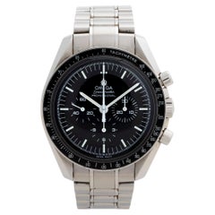 Omega Speedmaster Professional Moonwatch ref 37505000. (Discontinued). Yr 2014.