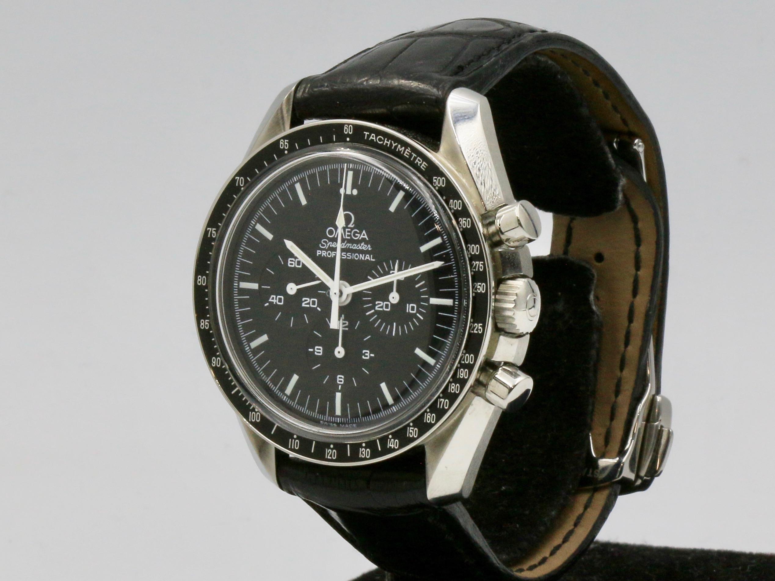 Omega Speedmaster Professional Moonwatch Reference 3570.50.00 In Excellent Condition For Sale In Roma, IT