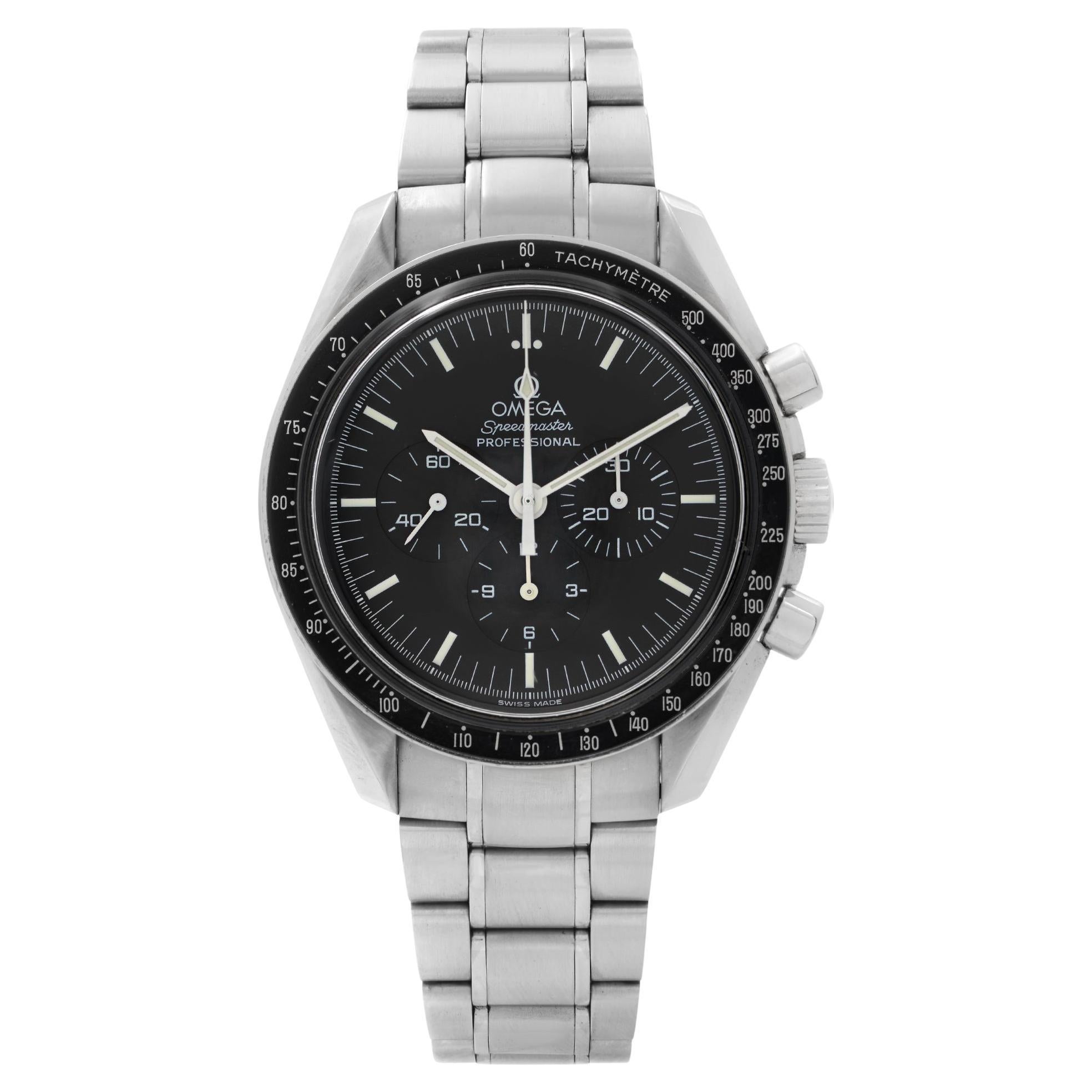 Omega Speedmaster Professional Moonwatch Steel Black Dial Mens Watch 3572.50.00