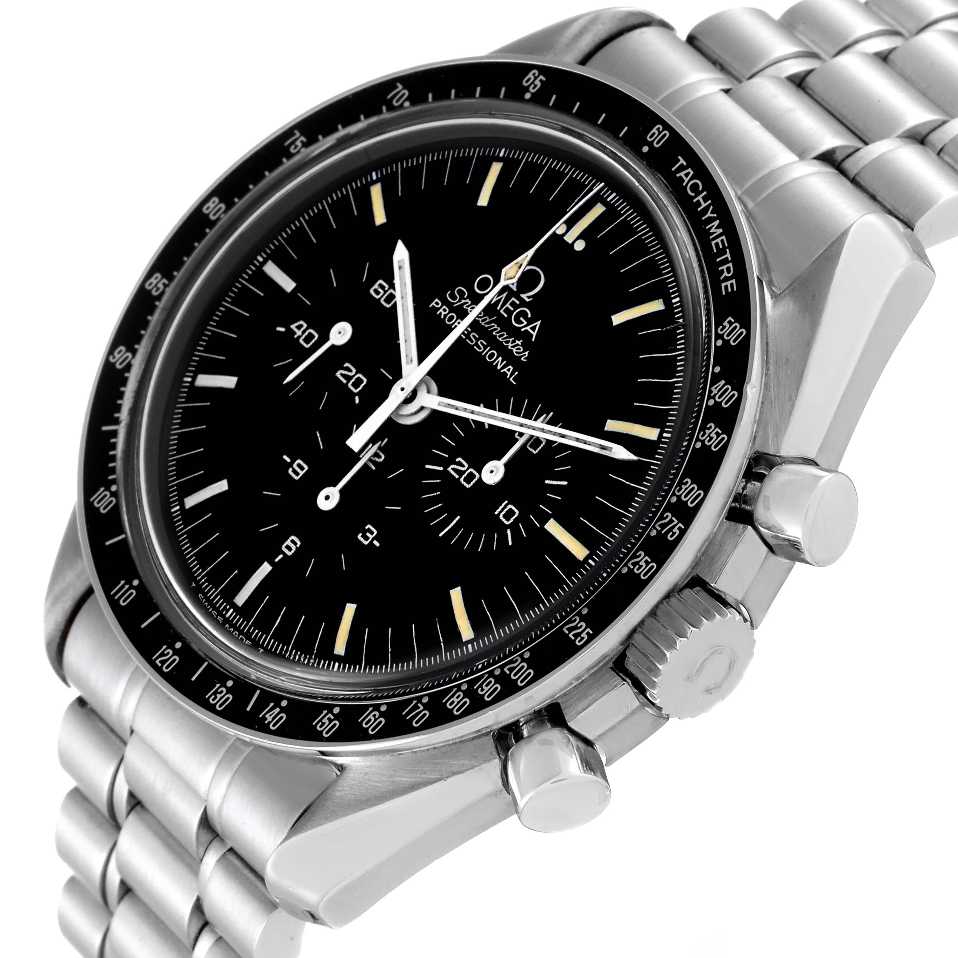 Men's Omega Speedmaster Professional Moonwatch Steel Mens Watch 3592.50.00 For Sale