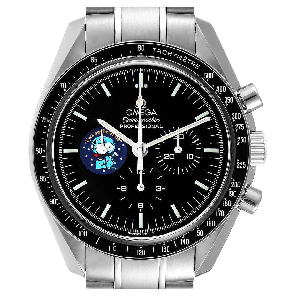 Omega Speedmaster Professional Snoopy MoonWatch 3578.51.00 Box Card For Sale