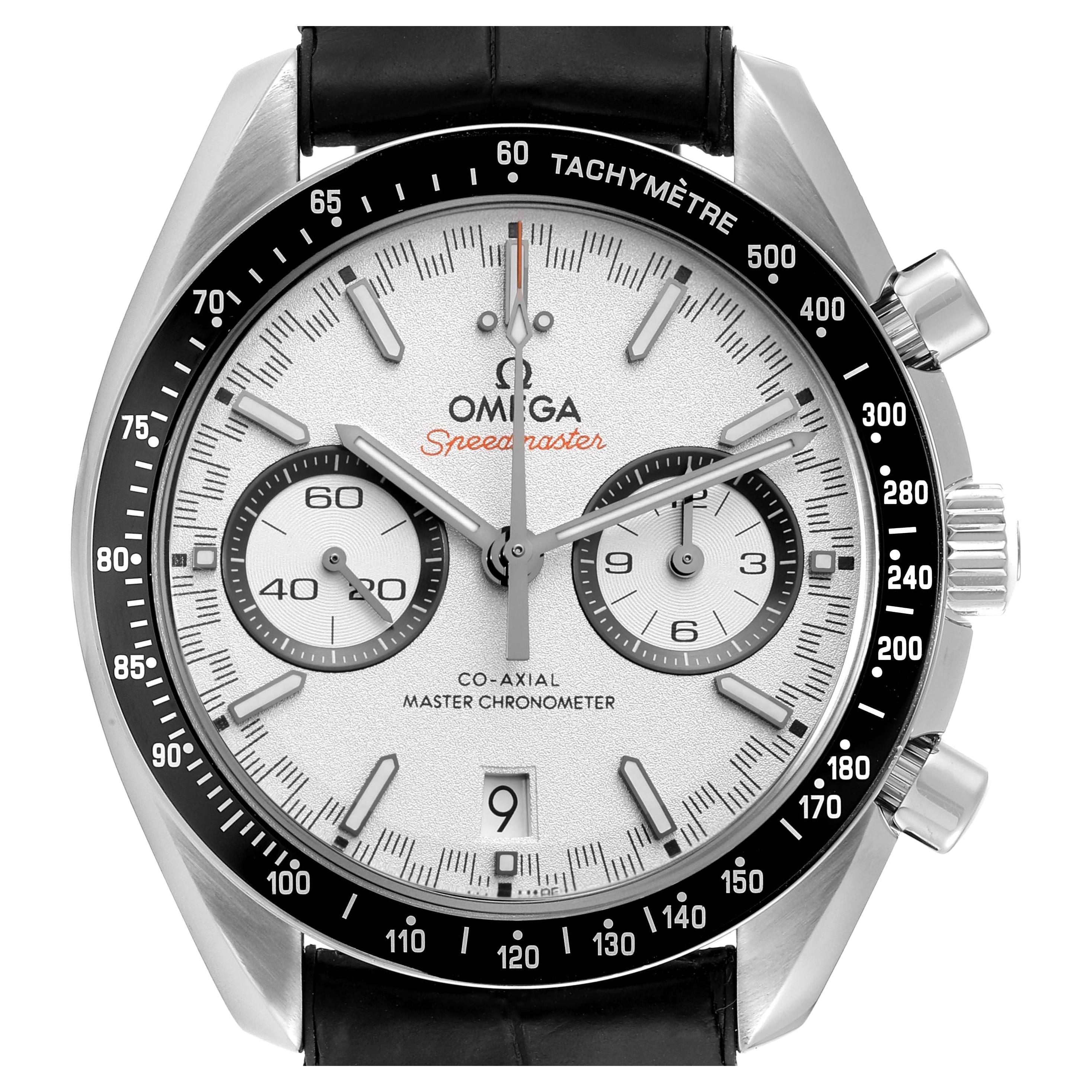 Omega Speedmaster Racing Anti-Magnetic Mens Watch 329.33.44.51.04.001 Box Card For Sale