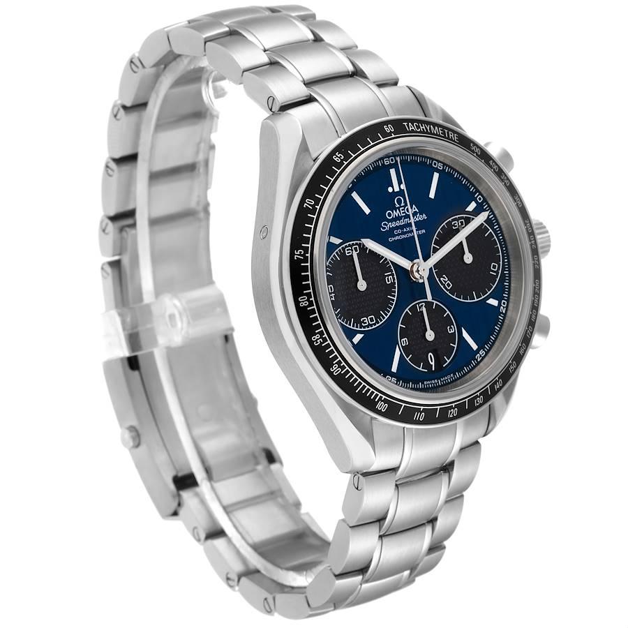 Omega Speedmaster Racing Blue Dial Steel Mens Watch 326.30.40.50.03.001 ...