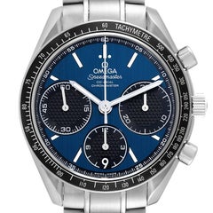 Omega Speedmaster Racing Blue Dial Steel Mens Watch 326.30.40.50.03.001 Box Card