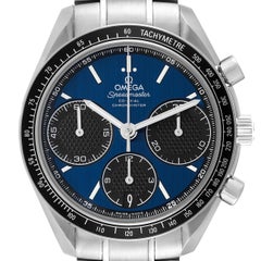 Omega Speedmaster Racing Blue Dial Steel Mens Watch 326.30.40.50.03.001 Box Card