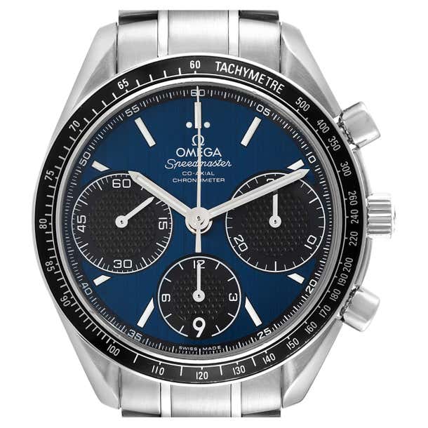 Omega Speedmaster Racing Blue Dial Steel Mens Watch 326.30.40.50.03.001 ...