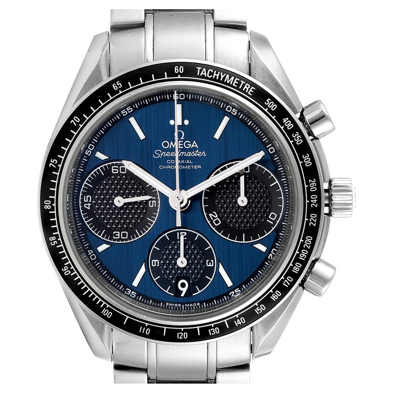 Omega Speedmaster Racing Blue Dial Steel Mens Watch 326.30.40.50.03.001 ...