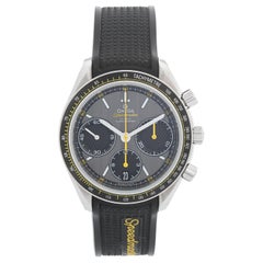 Omega Speedmaster Racing Co-Axial Chronometer Chronograph on Rubber Strap