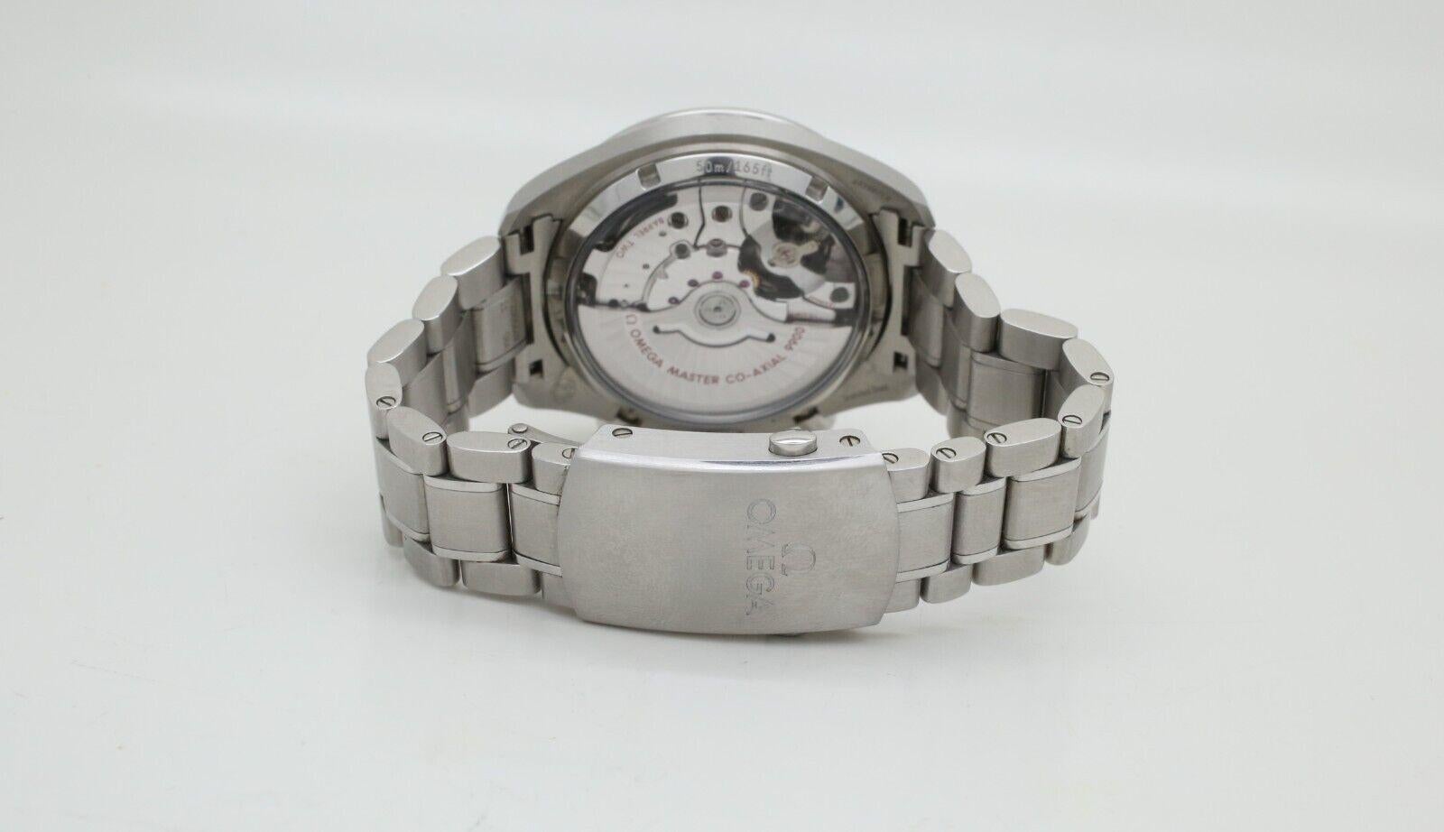 Omega Speedmaster Racing Co-Axial Master Chronometer Chronograph 44mm Watch In Good Condition For Sale In Providence, RI