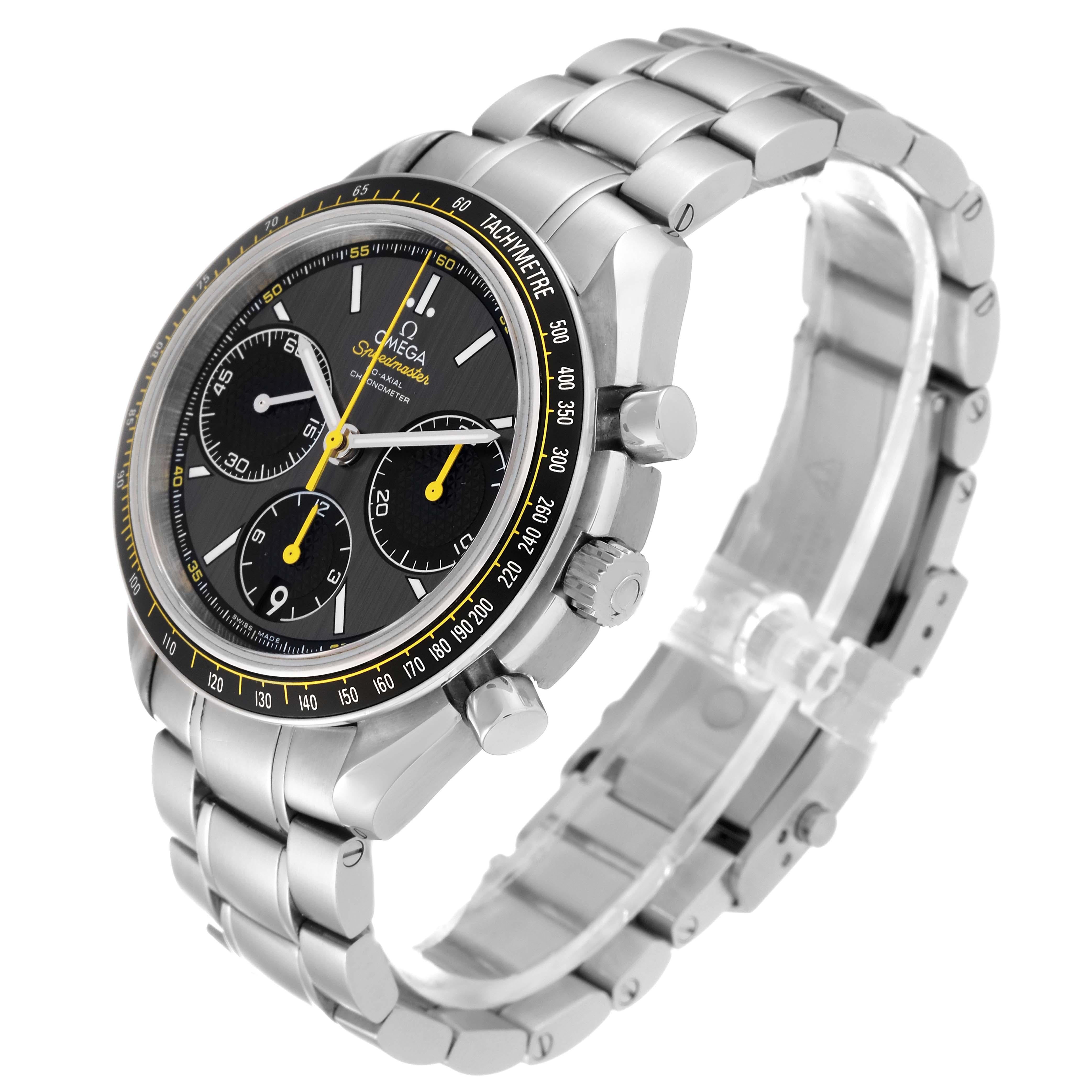 Omega Speedmaster Racing Co-Axial Steel Mens Watch 326.30.40.50.06.001 For Sale 4