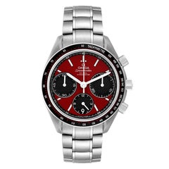 Omega Speedmaster Racing Red Dial Mens Watch 326.30.40.50.11.001 Box Card