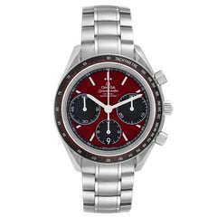 Omega Speedmaster Racing Red Dial Mens Watch 326.30.40.50.11.001 Box Card