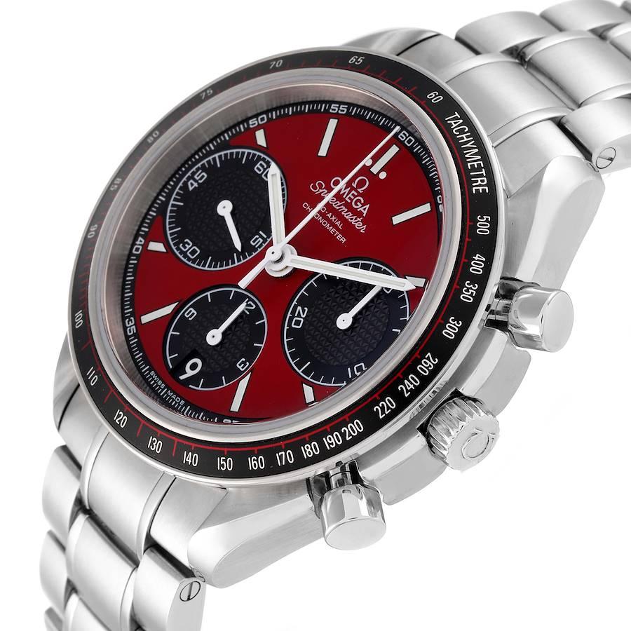 omega speedmaster racing red dial co-axial 32630405011001