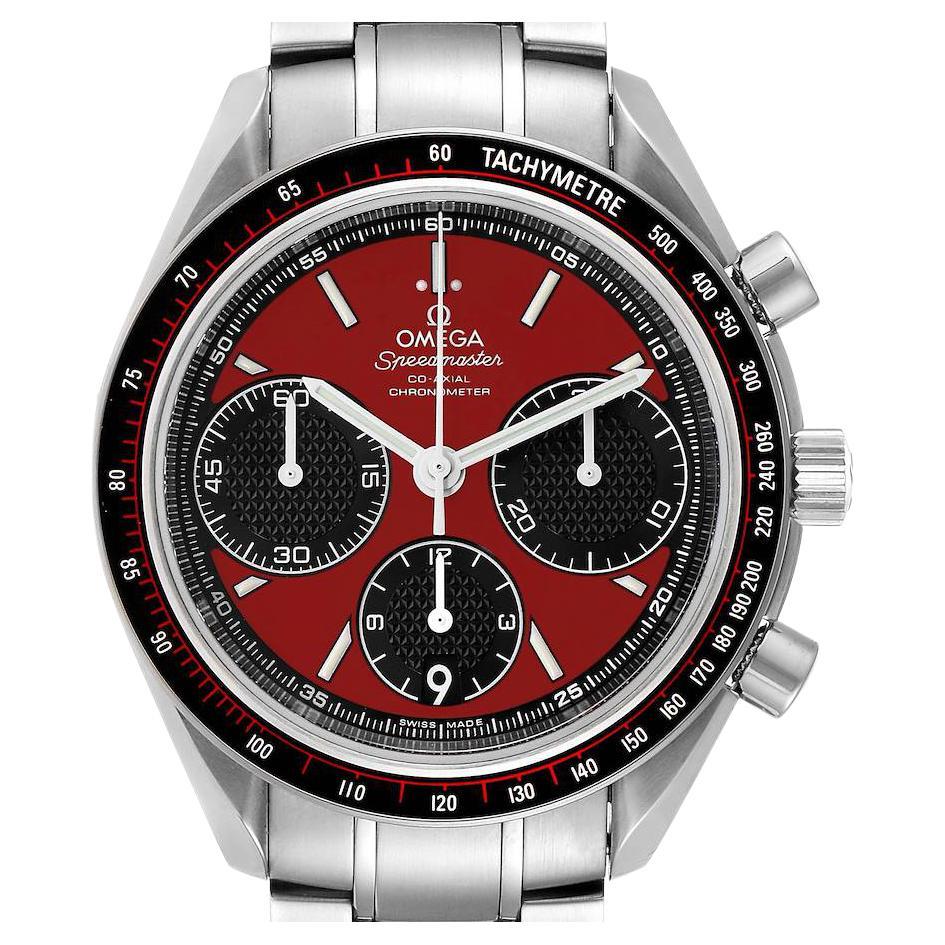 omega speedmaster red