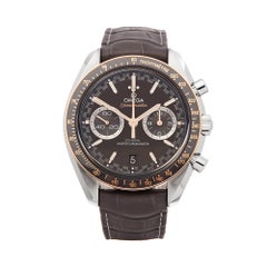 Montre Omega Speedmaster Racing en acier inoxydable & or rose 18k 32923445106001