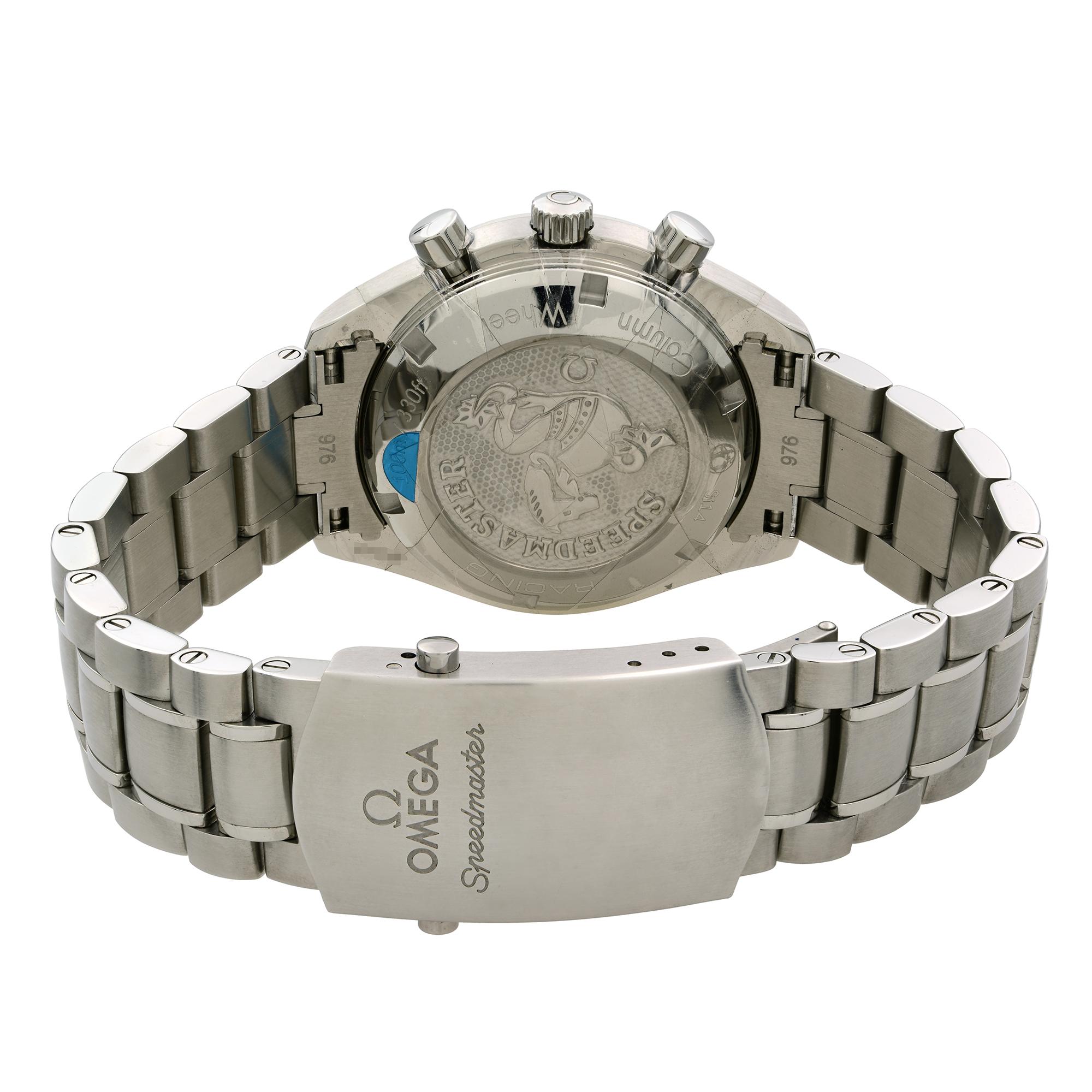 Omega Speedmaster Racing Steel White Dial Men's Watch 326.30.40.50.04.001 3
