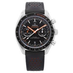 Omega Montre Speedmaster Racing automatique à cadran noir en acier, 329.32.44.51.01.001