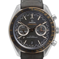 Omega Speedmaster Racing Steel Gold Grey Dial Mens Watch 329.23.44.51.06.001