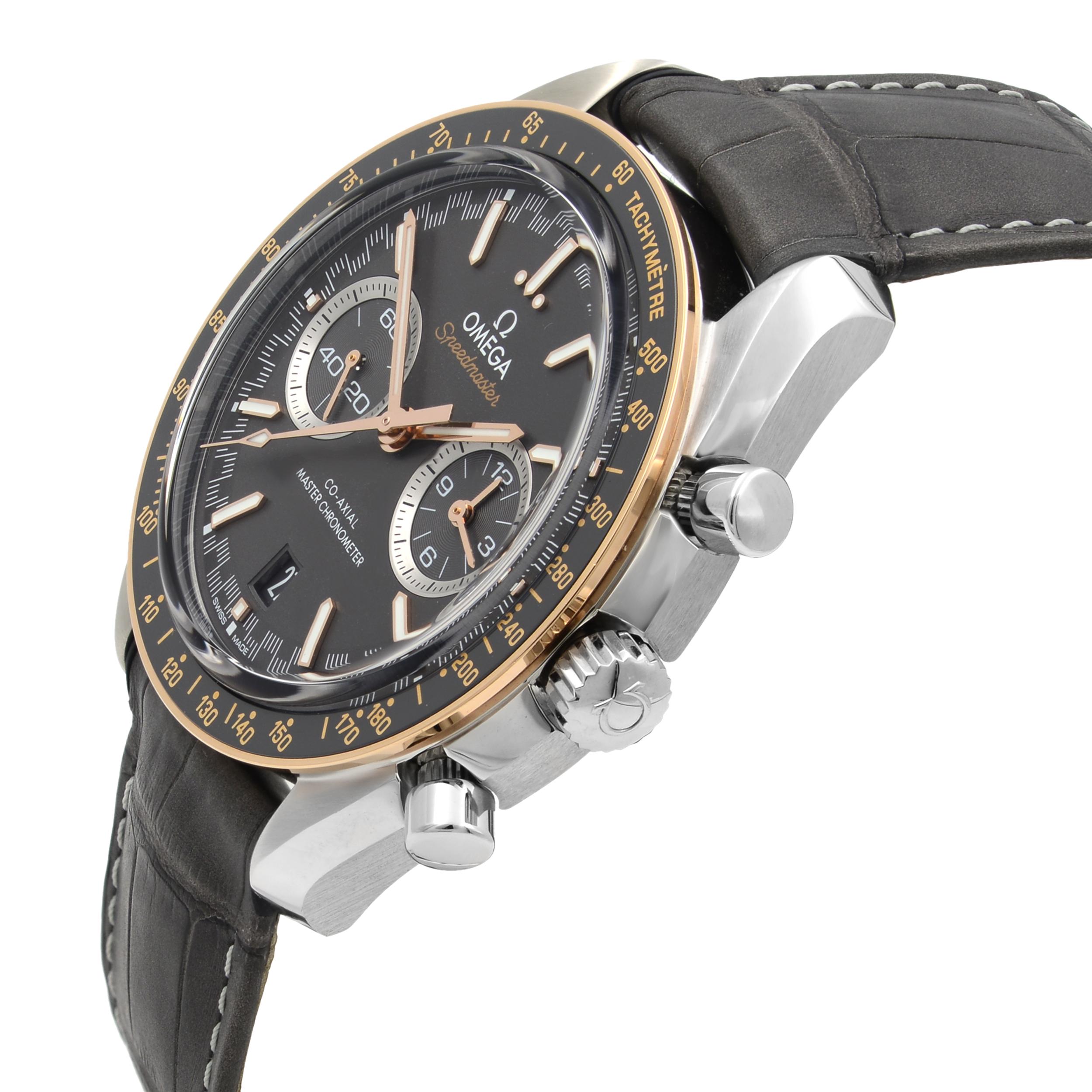 Omega: Herrenuhr Speedmaster Racing, Stahl, goldgraues Zifferblatt 329.23,44.51.06,001 im Angebot 1