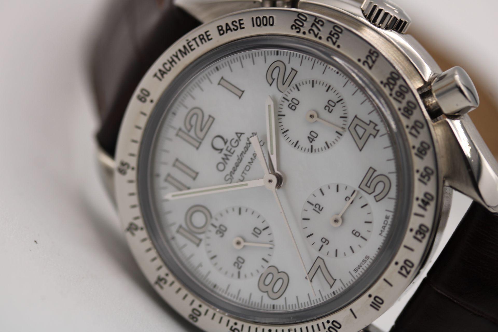 Omega Speedmaster Reduced 3802.70.56, Rot 7