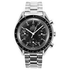 Omega Speedmaster Reduced 39MM 3510.50.00 Orologio nero in acciaio inossidabile