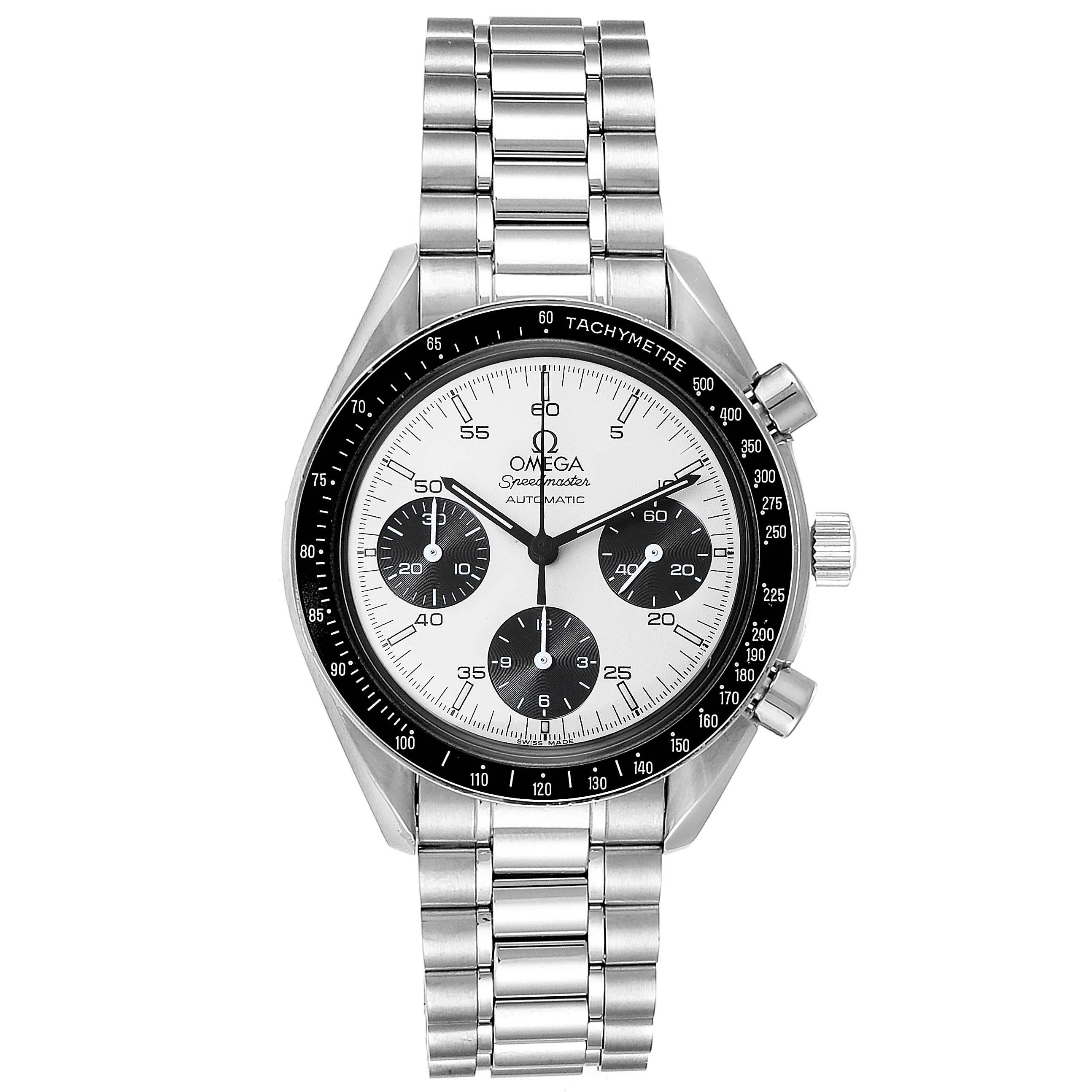 omega speedmaster reduced white