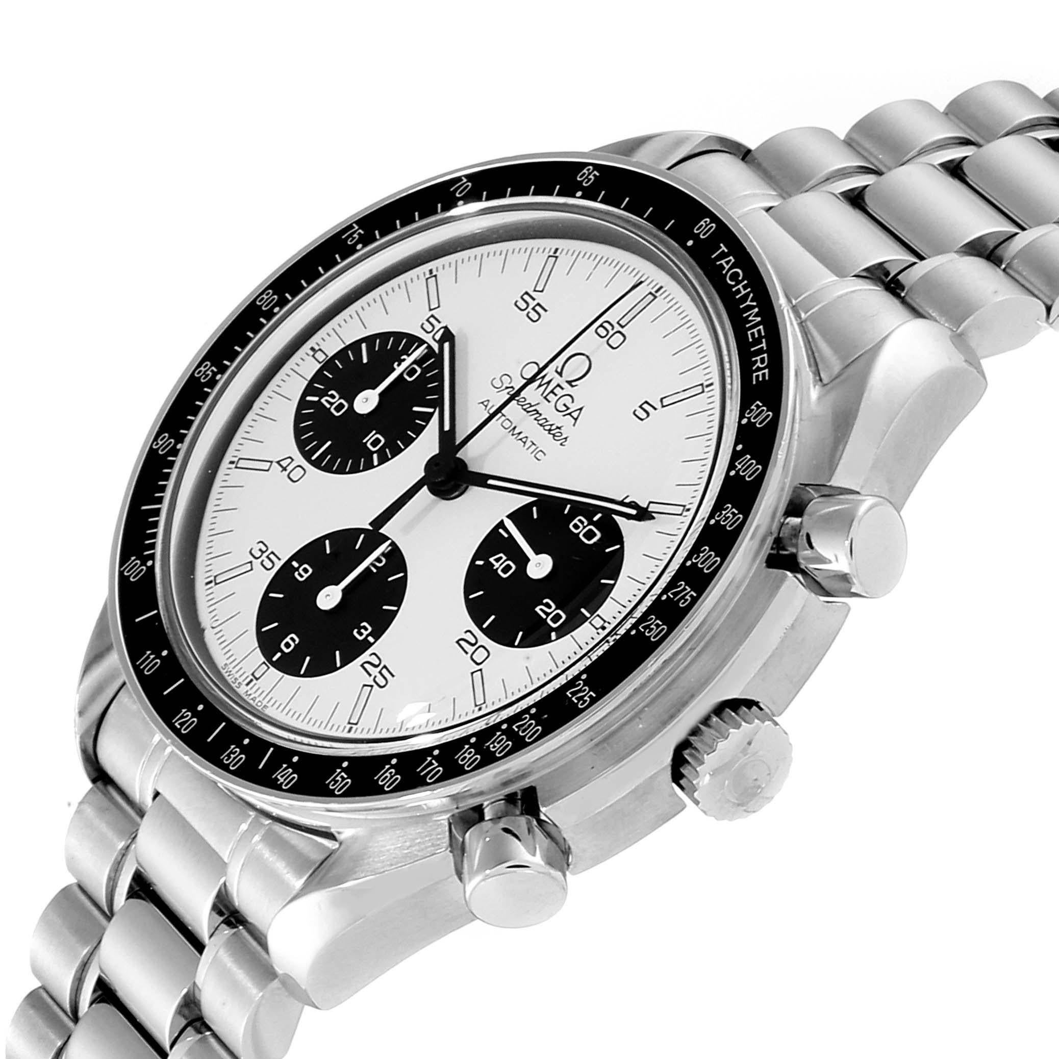 Omega Speedmaster Reduced Albino White Dial Men's Watch 3510.20.00 Box For  Sale at 1stDibs | omega 3510.20, 3510.2, 3510.20.00