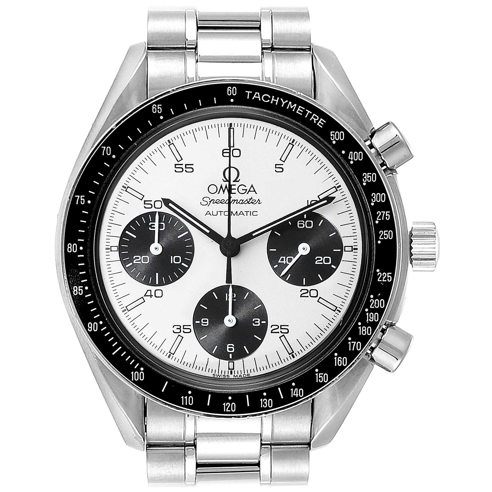 omega speedmaster white dial