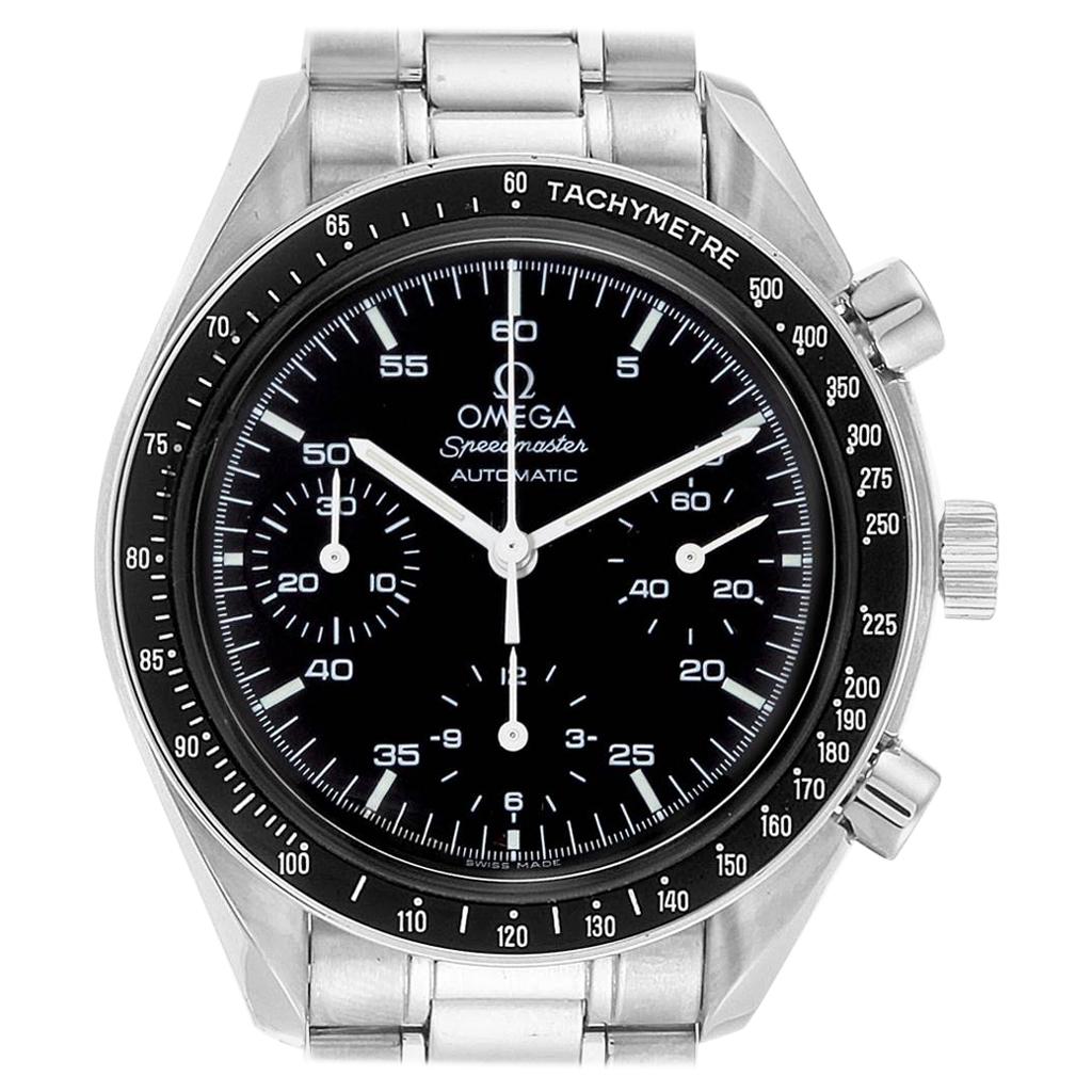 Omega Speedmaster Reduced Black Dial Automatic Men's Watch 3510.50.00 For Sale