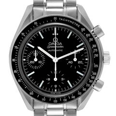 Omega Speedmaster Montre chronographe en acier rougeu pour hommes 3539,50.00 avec carte de visite