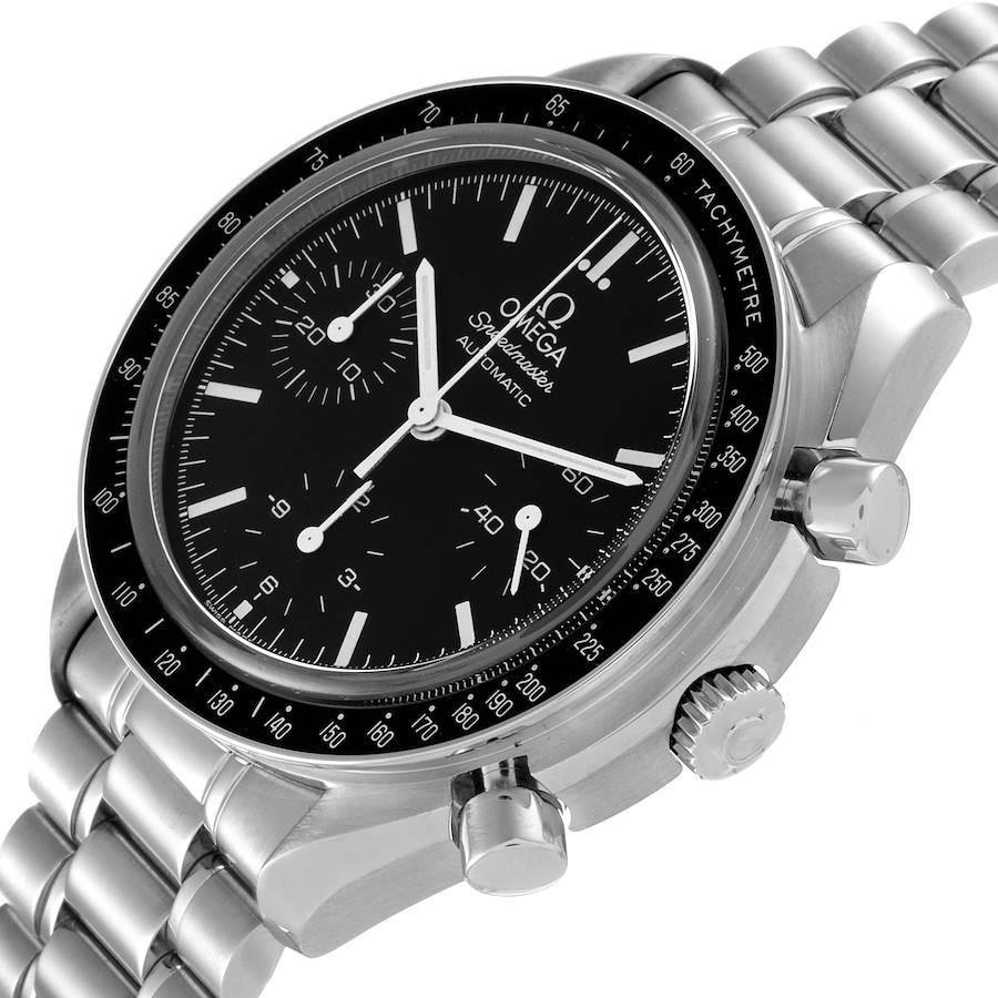 Omega Speedmaster Reduced Chronograph Steel Mens Watch 3539.50.00 Card 1