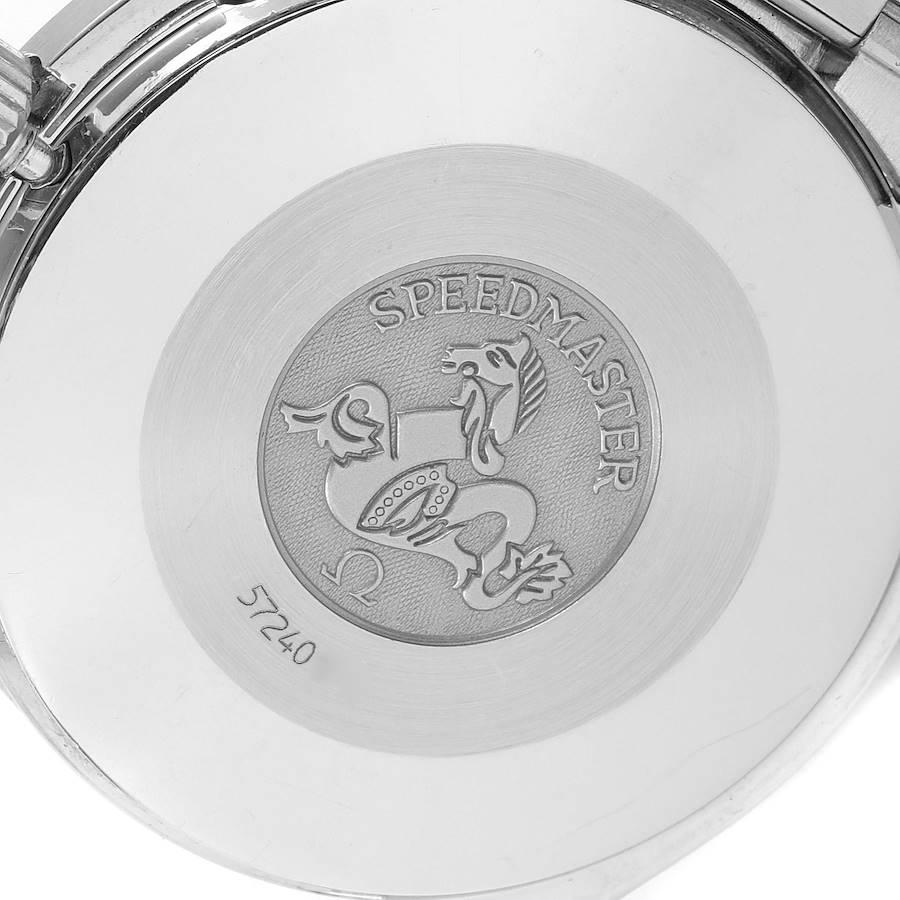 Omega Speedmaster Reduced Hesalite Chronograph Steel Mens Watch 3510.50.00 2