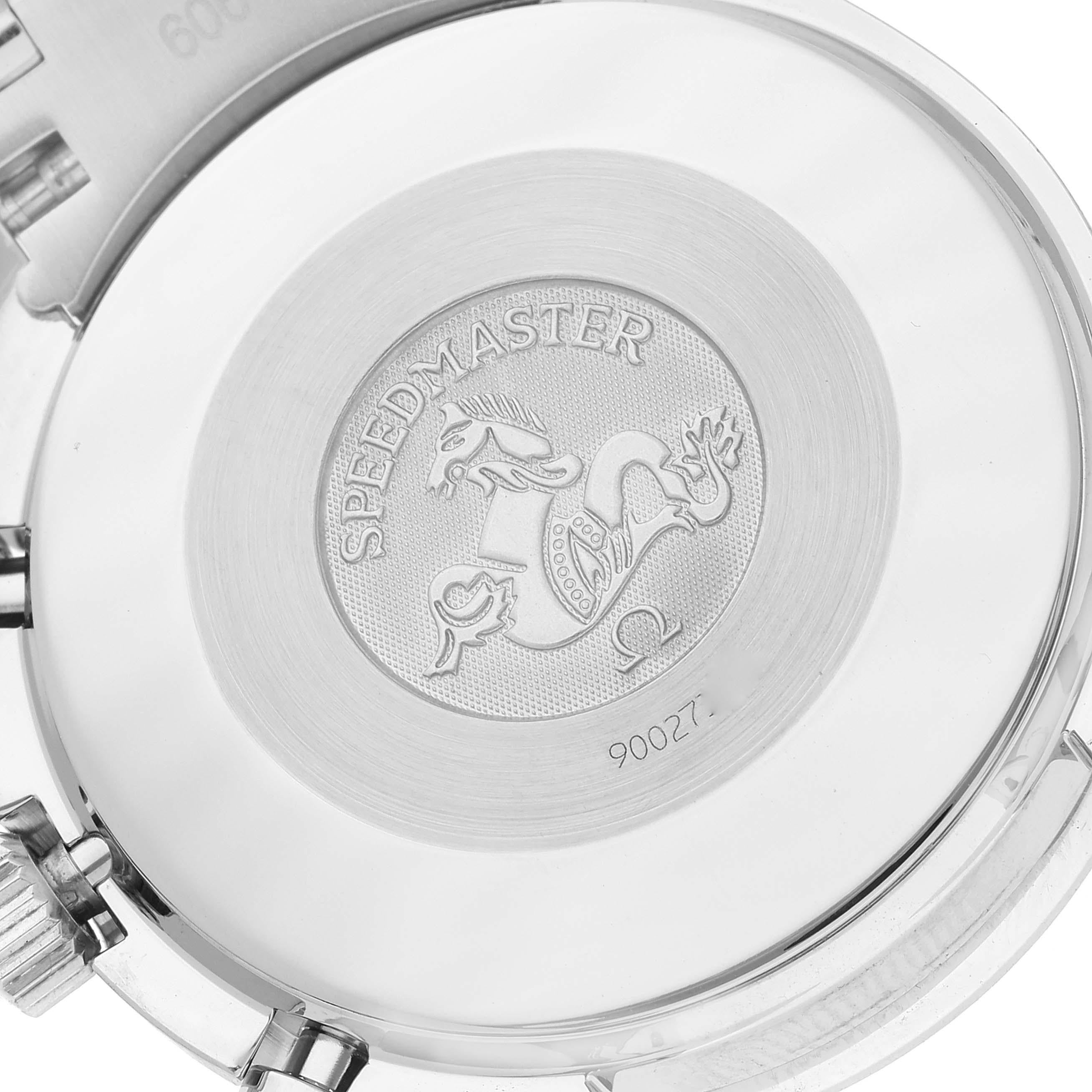 Omega Speedmaster Rotuzierte MOP Zifferblatt Diamant-Lünette Uhr 3515.79.00 Boxkarte 2