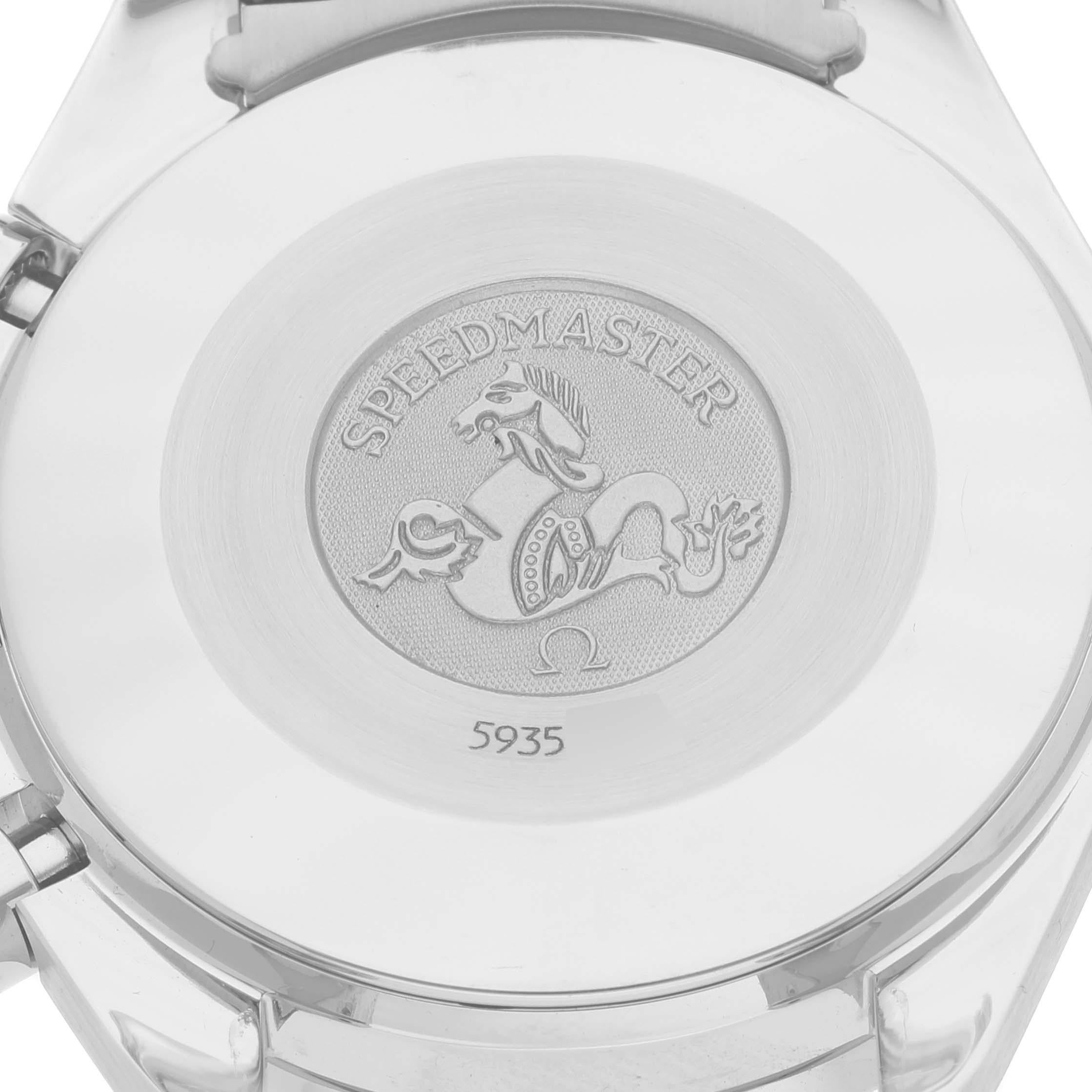 Omega Speedmaster Reduced Pink MOP Dial Mens Watch 3502.78.00 Box Card 1